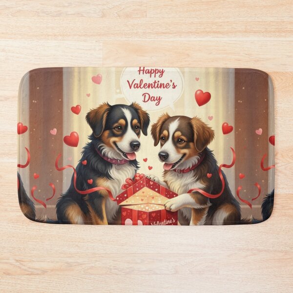 Item preview, Dogs Sharing A Love Gift designed and sold by PetJoyPrintsCO.