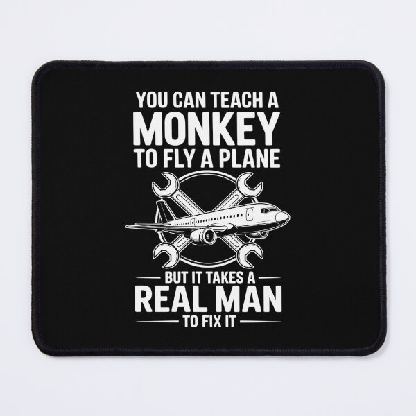 Item preview, Airplane Mechanic - Real man fix plane designed and sold by traceydowns.