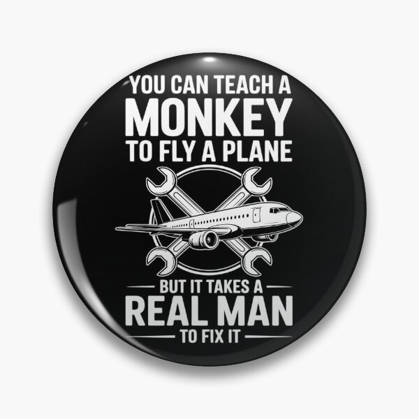 Item preview, Airplane Mechanic - Real man fix plane designed and sold by traceydowns.