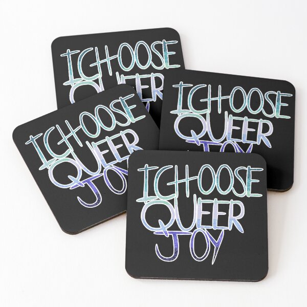 Item preview, I Choose Queer Joy (Gay Male Flag) designed and sold by MidKnightFury.