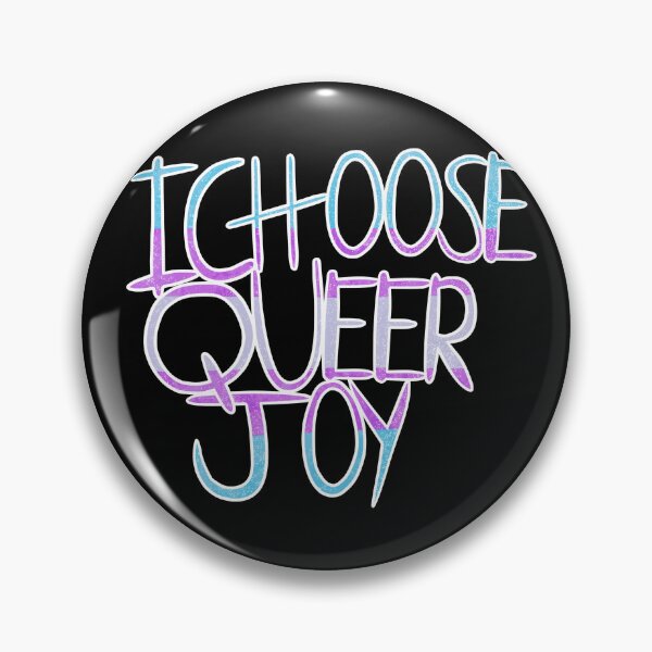 Item preview, I Choose Queer Joy (Trans Flag) designed and sold by MidKnightFury.