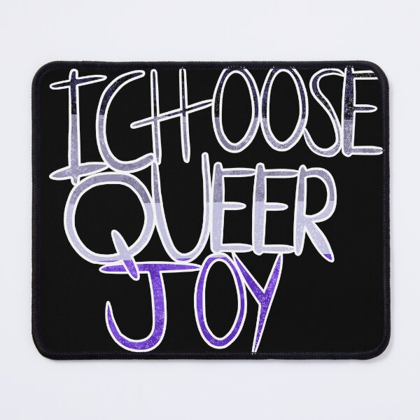 Item preview, I Choose Queer Joy (Ace Flag) designed and sold by MidKnightFury.