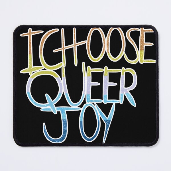 Item preview, I Choose Queer Joy (AroAce Flag) designed and sold by MidKnightFury.