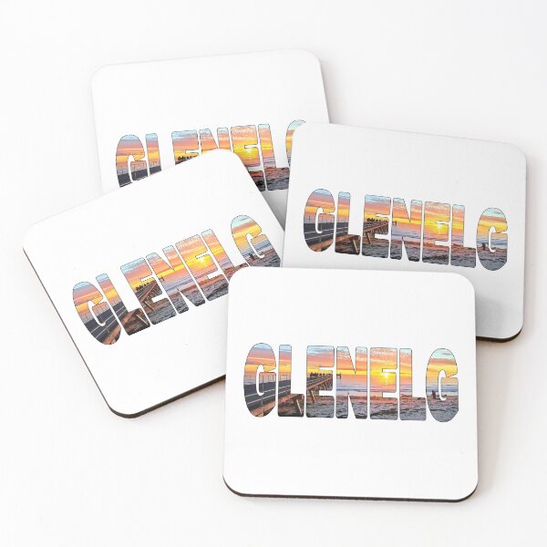 Item preview, GLENELG - Adelaide South Australia Sunset over the Glenelg Jetty Beach designed and sold by Adam Gormley.