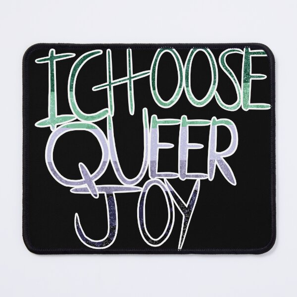 Item preview, I Choose Queer Joy (Aro Flag) designed and sold by MidKnightFury.