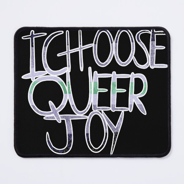 Item preview, I Choose Queer Joy (Agender Flag) designed and sold by MidKnightFury.