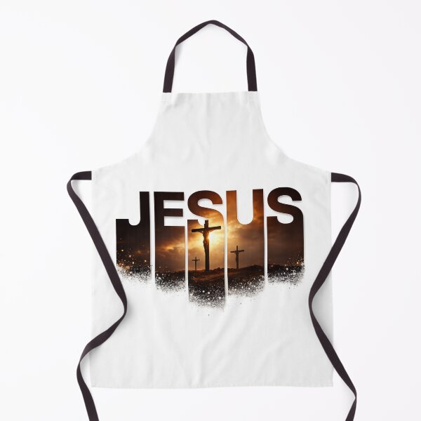 Item preview, Jesus Crucifixion Typography – Faith-Inspired Christian Design designed and sold by TEEVOLT8.