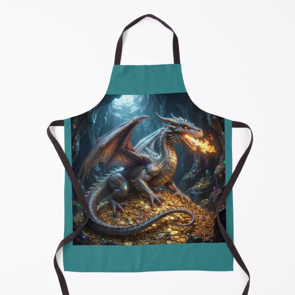 Item preview, Dragon with Its Hoard of Gold designed and sold by Tridentulus.