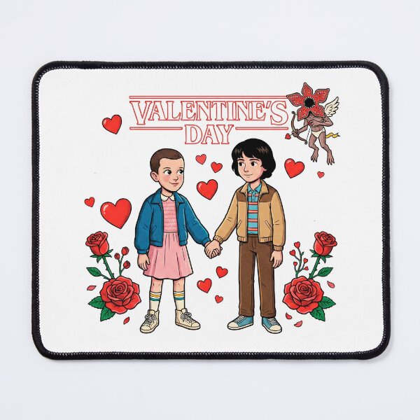 Item preview, TV Series Stranger Portrait – Love Characters Art (7) designed and sold by WallaceSilvaART.