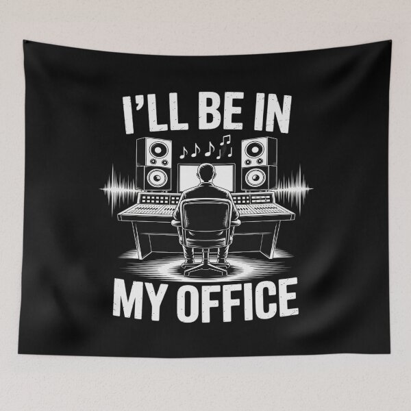 Item preview, I'll Be In My Office Music Producer Beat Maker Producer designed and sold by Libbysharts.