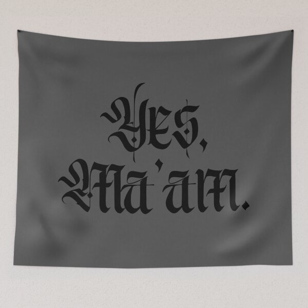 Item preview, Yes, Ma'am - Black Viking designed and sold by Laymela Underground.