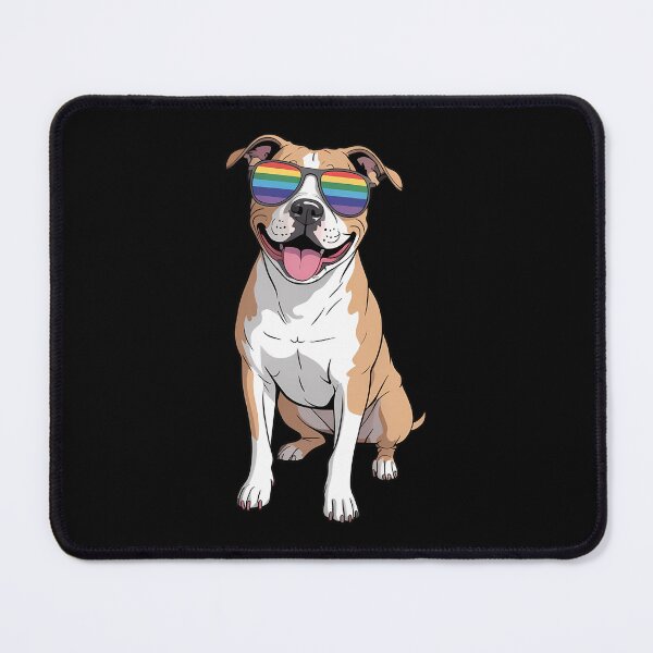 Item preview, Dog LGBT Pride Flag Rainbow Lesbian Bisexual Transgender Dog designed and sold by Morphologiona.