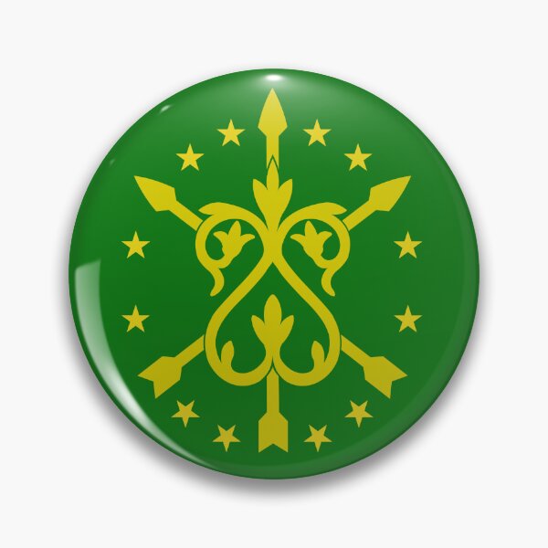 Item preview, gold adygea flag  designed and sold by Elmas Shirts.