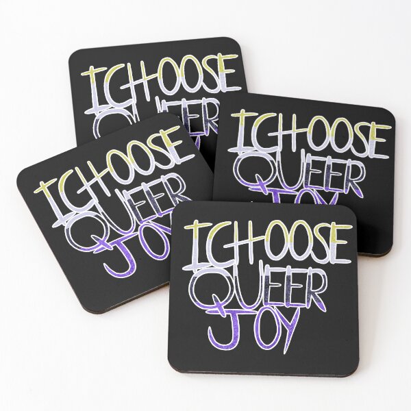 Item preview, I Choose Queer Joy (Nonbinary Flag) designed and sold by MidKnightFury.