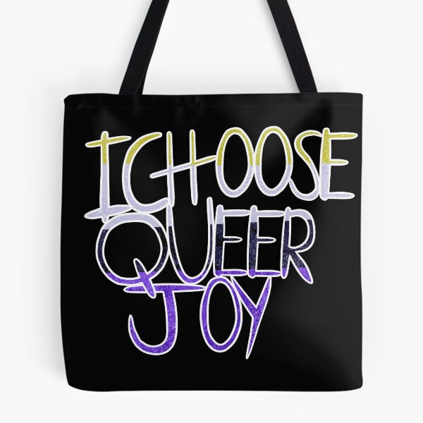 Item preview, I Choose Queer Joy (Nonbinary Flag) designed and sold by MidKnightFury.