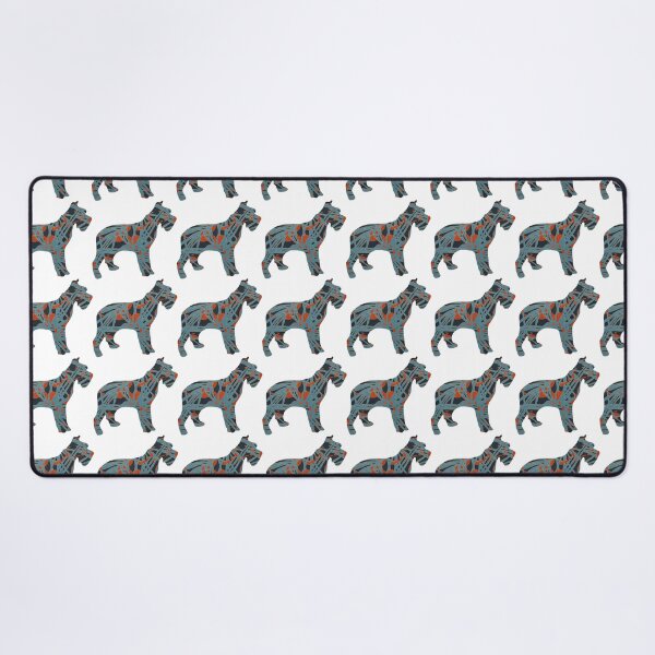 Item preview, Abstract Dog Silhouette with Bottlebrush Inspired Pattern designed and sold by hayleygpaints.