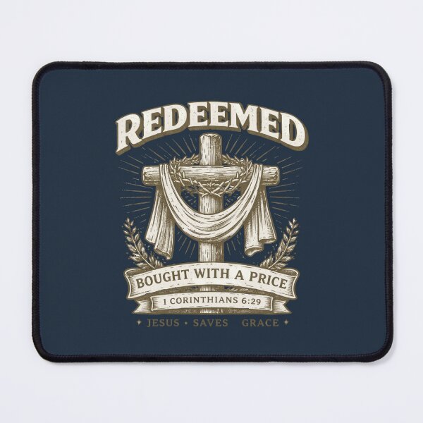 Item preview, Redeemed – Bought With a Price | Christian Faith T-Shirt | 1 Corinthians 6:20 designed and sold by HooptownRV.