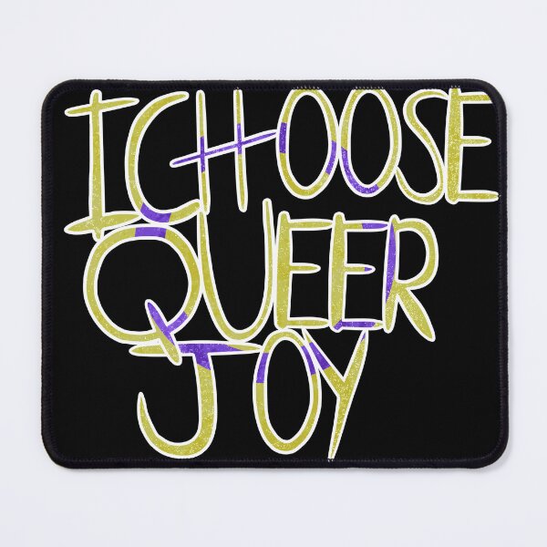 Item preview, I Choose Queer Joy (Intersex Flag) designed and sold by MidKnightFury.