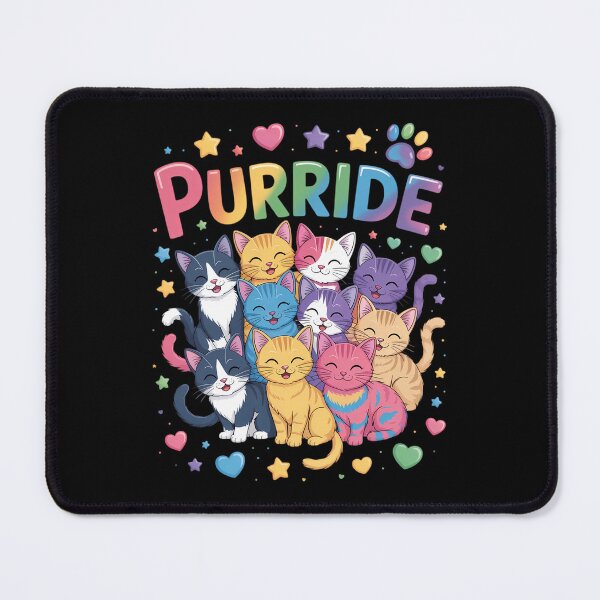 Item preview, Animal Lover Purr Cat Pride Allies LGBT designed and sold by Morphologiona.