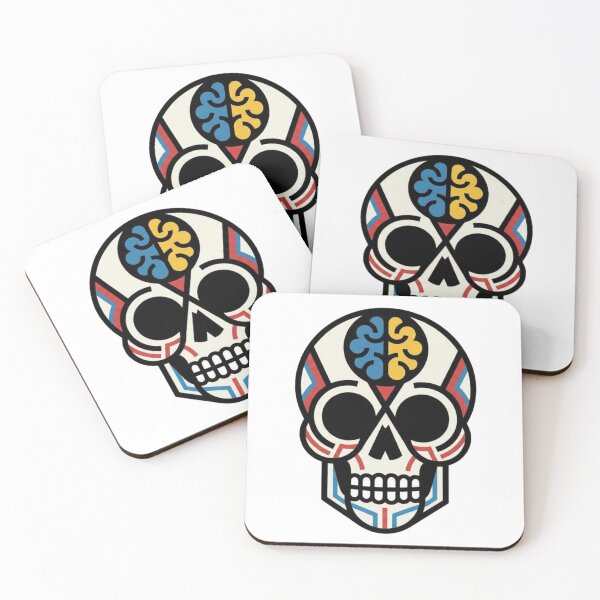 Item preview, Abstract Skull With Creative Mind designed and sold by BlackCanvas9186.