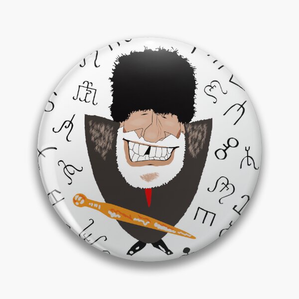 Item preview, A happy old circassian man designed and sold by Elmas Shirts.