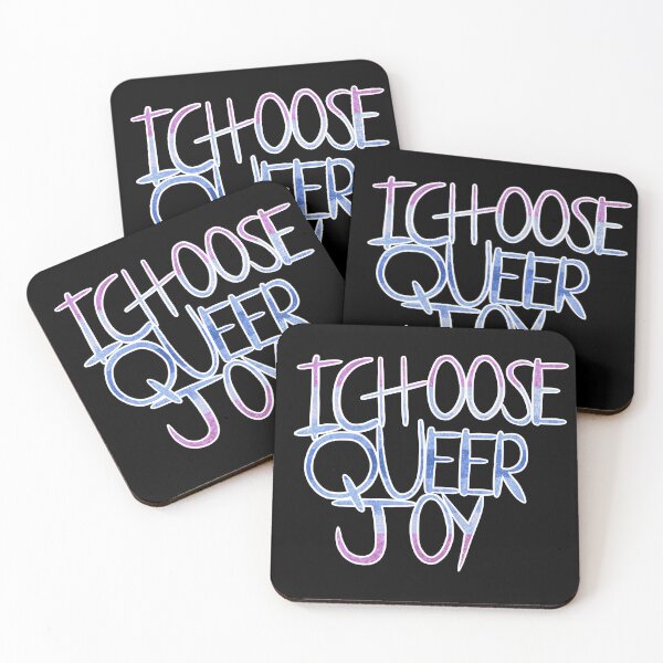 Item preview, I Choose Queer Joy (Transmasc Flag) designed and sold by MidKnightFury.