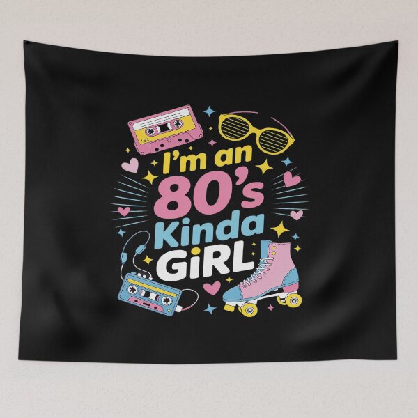 Item preview, I'm An 80's Kinda Girl Disco Throwback Fun Memories designed and sold by Libbysharts.