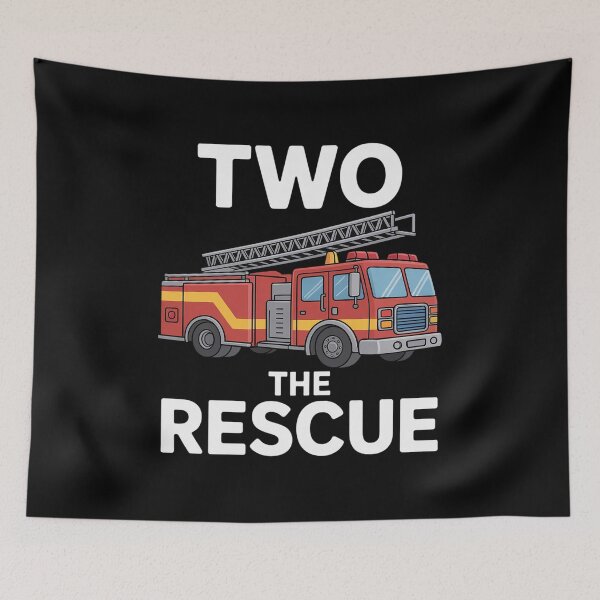 Item preview, The Rescue Fireman 2nd Birthday party designed and sold by catsdothingz.