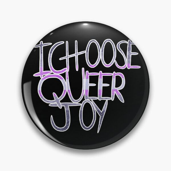 Item preview, I Choose Queer Joy (Demigirl Flag) designed and sold by MidKnightFury.