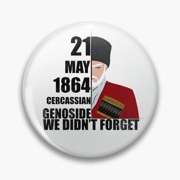 Item preview, Circassian genocide 1864 designed and sold by Elmas Shirts.