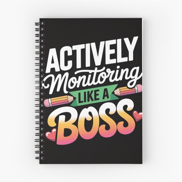 Item preview, Testing Day Actively Monitoring Like a Boss designed and sold by PattonJillian.