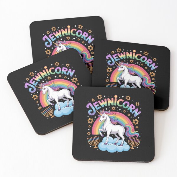 Item preview, Funny Hanukkah Jewnicorn Unicorn Girl LGBT Jewish Chanukah designed and sold by Morphologiona.