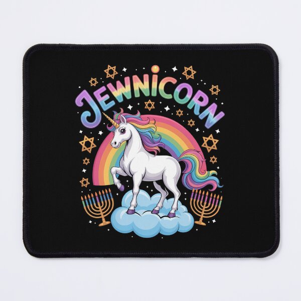 Item preview, Funny Hanukkah Jewnicorn Unicorn Girl LGBT Jewish Chanukah designed and sold by Morphologiona.