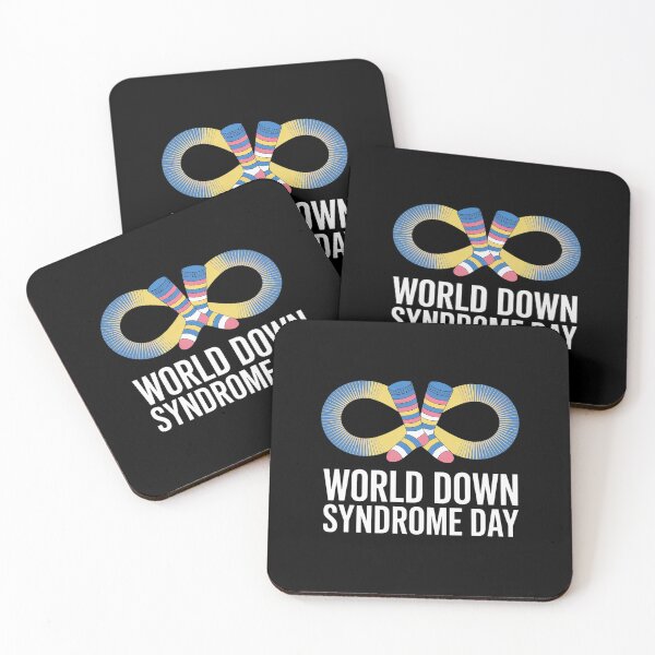 Item preview, World Down Syndrome Day Awareness Socks Down Right Kids designed and sold by catsdothingz.