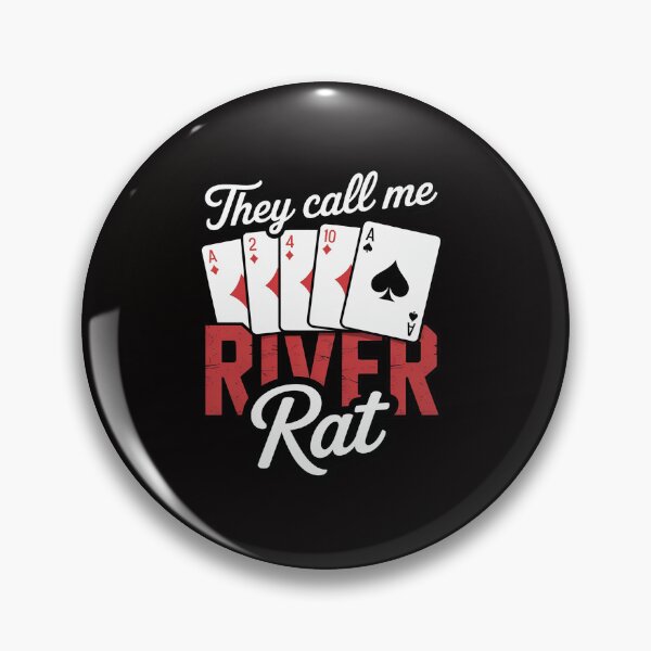 Item preview, River Rat Poker Texas Holdem Gift designed and sold by HesterFoley.