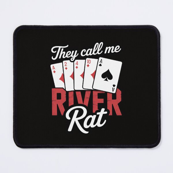 Item preview, River Rat Poker Texas Holdem Gift designed and sold by HesterFoley.