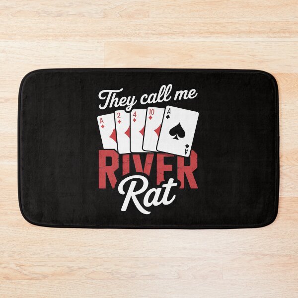 Item preview, River Rat Poker Texas Holdem Gift designed and sold by HesterFoley.
