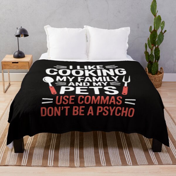 Item preview, Use Commas Don't Be A Psycho Grammar Police English Teacher designed and sold by HesterFoley.