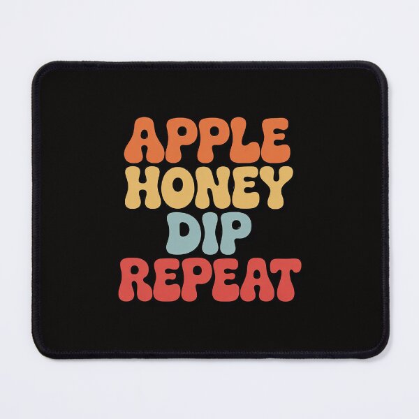 Item preview, Rosh Hashanah Apple Honey Dip Repeat Jewish New Year Shofar designed and sold by HesterFoley.