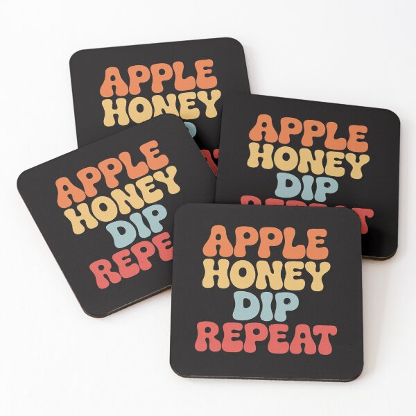 Item preview, Rosh Hashanah Apple Honey Dip Repeat Jewish New Year Shofar designed and sold by HesterFoley.