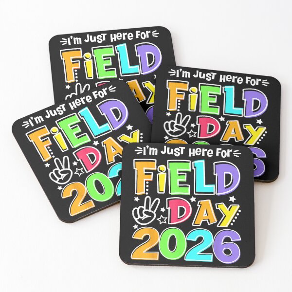 Item preview, Just Here for Field Day Fun Day 2026 Teacher Kids designed and sold by tarikusa02.