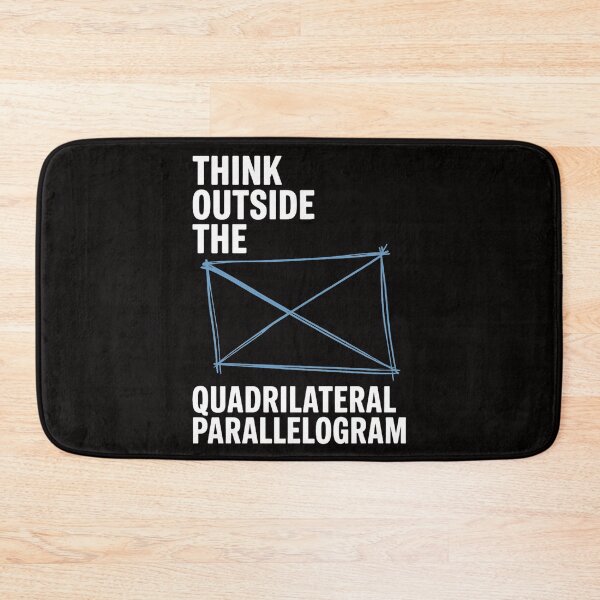 Item preview, Think Outside The Quadrilateral Parallelogram Math designed and sold by PattonJillian.