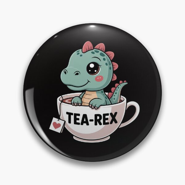 Item preview, TeaRex Cute Dinosaur Kawaii Gift For Men Women kid designed and sold by PattonJillian.
