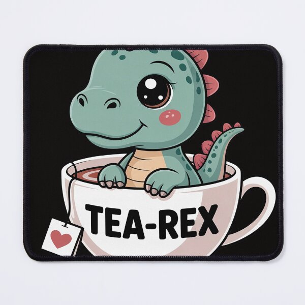 Item preview, TeaRex Cute Dinosaur Kawaii Gift For Men Women kid designed and sold by PattonJillian.