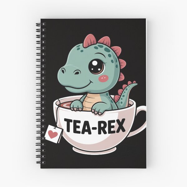 Item preview, TeaRex Cute Dinosaur Kawaii Gift For Men Women kid designed and sold by PattonJillian.