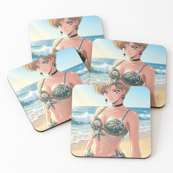 Item preview, Sailor Uranus on the Beach designed and sold by Solace Sparkles.