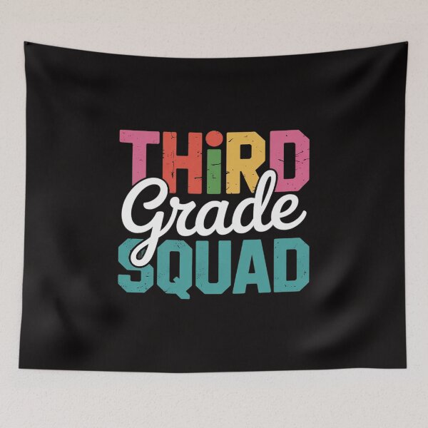 Item preview, Third Grade Squad Teacher Back to School designed and sold by HesterFoley.