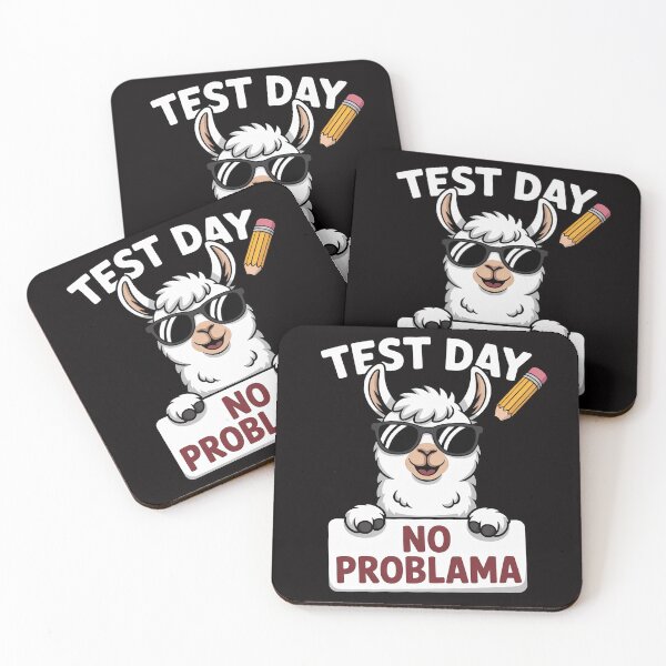 Item preview, Testing Day Test Day No Prob Llama designed and sold by HesterFoley.