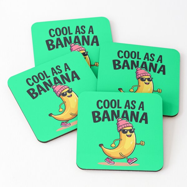 Item preview, Banana Cool Guy designed and sold by NerdyComfy.