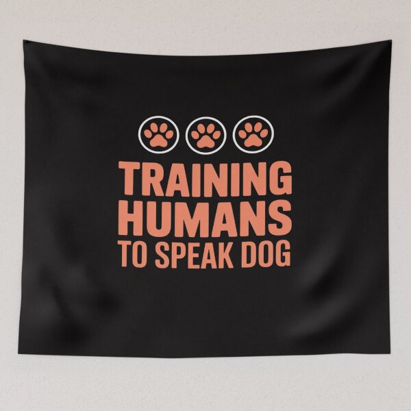 Item preview, Training Human To Speak Dog Dog teacher designed and sold by PattonJillian.